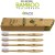 Import 2019 Eco friendly  OEM 4 pack organic bamboo toothbrush from China