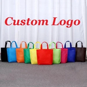 2019 Eco Supermarket Foldable Tote Packaging Custom Reusable Non Woven Folding Shopping Bag