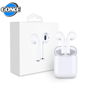 2019 High quality mobile phone accessories i10 bluetooths earphone i9 i10 i10s earbuds with charging box
