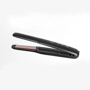 2019 New Designed Hot Selling Rechargeable Factory Wholesale Wireless Flat Iron Cordless Rechargeable Hair Straightener