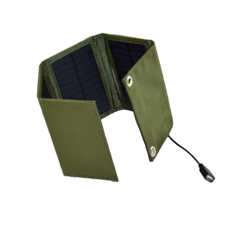 2019 New hot solar power charger waterproof portable solar USB charger power bank cell charger solar panel