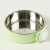 Import 2019 new Pet thickened stationary hanging dismountable stainless steel hanging cage dog bowl from China
