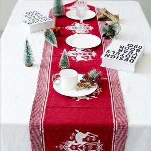 2020 New Arrivals Christmas Table Cloth Flag Home Decoration Festival Ornament Xmas Table Deco