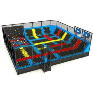 2020 New arrivals commercial kids foam pit block adult indoor rectangular bungee jumping trampoline park for sale
