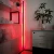 Import 2020 New Design Black White Corner Standing Light RGB Remote LED Corner Floor Lamp For Living Room Decoration from China