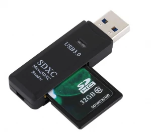 2020 New Trending 2 in 1 Card Reader SD Card and TF Card USB 3.0 Micro Reader