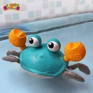2020 Newest Bath Toy Kids Funny Crab in Water Indoor and Outdoor toys Wind Up Toys