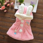 2020 Wholesale New Winter Girl Kids Hoodie Sweet Fur Vest Baby Girl Coat Outwear Jacket Autumn warm Sleeveless Cute Baby Outfits