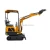 Import 2021 Best Quality Mini Excavator with Small Digger 1000 Kg Multi Function Crawler Excavator 1 Ton Operating Weight Fan Cool from China