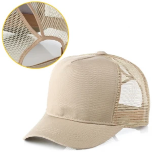 2021 Custom Hot Sales Man Hat Cap/China Supplies High Quality Ponytail Baseball Cap Black/Caps And Hats Man,Sports Cap Hat