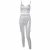 Import 2021 custom summer plus size luxury leisure pant sexy short ribbed silver velour sling tight women 2 piece legging sets from China