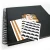 Import 2021 customized premium black paper home scrapbook photo album sale from China