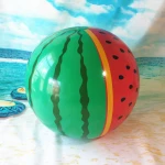 2021 hot sale custom PVC adult inflatable floats water pool toy beach ball inflatable watermelon ball for summer