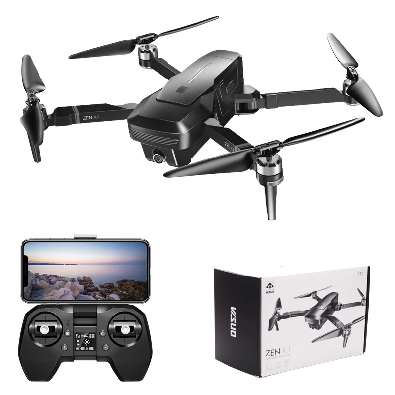 2021 New  K1 Mini Drone 4K 5G WIFI Foldable RC Drone Radio Control Toy 30mins Flying Time Professional Drone With Camera