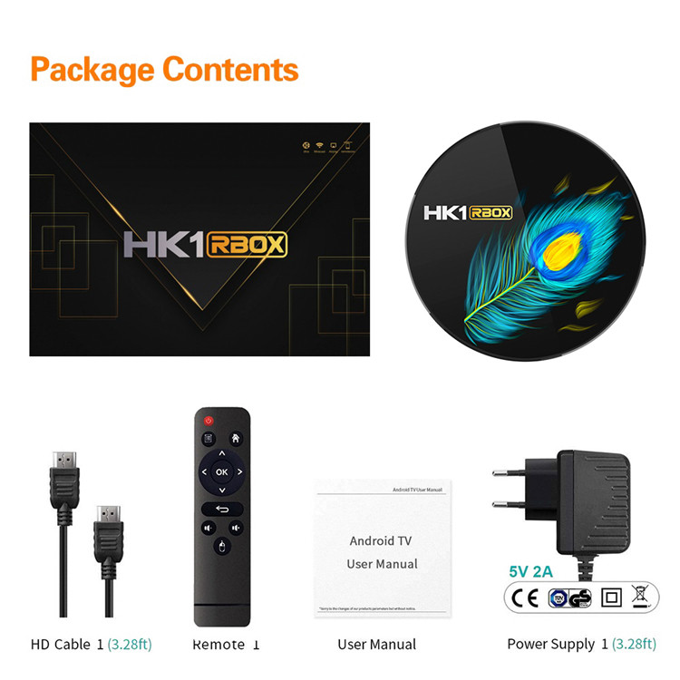 Buy 2021 Tv Box Powerful Rk3566 Hk1 Rbox R3 4gb 8gb Ram 32gb 128gb Rom ...