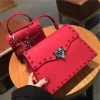 2021 womens handbag fashion matte PVC bag trendy color single shoulder bag ladies