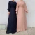 Import 2024 Spring New Banquet Womens Dress Chiffon Long Sleeves Buttoned Elegant Long Skirt Muslim Abaya for Muslims from China