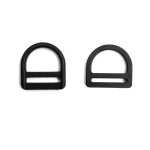 20~51mm Plastic Webbing Fixed D Word Buckle Webbing Adjustable Double D Buckle Semicircular D-Ring