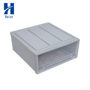 20L Japanese fashion stackable transparent drawer organizers home product storage drawers bins chest of drawers