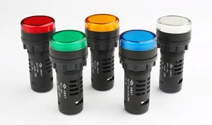 22mm bicolor led dual color indicator light 12v