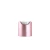 Import 24/410 shinny pink Disc top cap with white plastic top head hand press pump from China