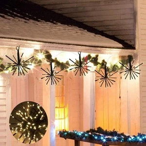 2m 100leds Pendent LED Firework Cluster Light for Christmas Holidays Wedding Decoration