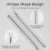 Import 2PCS Double-ended Dead Skin Remover Stainless Steel Nail Cuticle Pusher with pvc bag from China