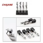 3 flute end mill Carbide Cutter Up&Down Woodworking Compression Router Bit CNC Wood End Mill Cutting Tools Frez