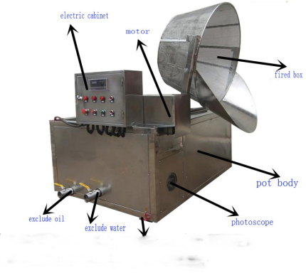 300kg Semi-automatic banana chips fryer machine chicken deep fryer machine Potato Chips Frying Machine