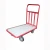 Import 300kgs Hand Push Platform Cart Hand Moving Pallet Trolley from China