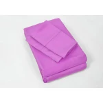 300TC Sateen Bamboo sheet set Embroidery holesd bamboo bed sheet Wholesale bamboo Solid Hole Bedding set