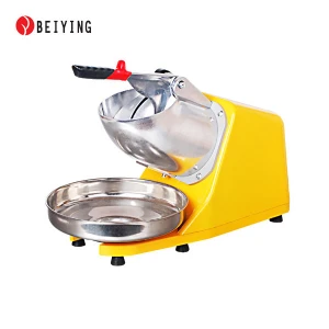 300w multi color high speed colorful electrical double blades cone household ice crusher machine for commercial use
