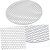 Import 304 Stainless Steel Round BBQ Grill Mesh Oven Grill Cooking BBQ Net Barbecu Wire Mesh from China