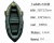 Import 310cm china factory price support dropshipping service pointed shape rubber inflatable boat for sale pvc boat inflatable fishing from China