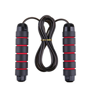 Buy 360 Degree Rotation Foam Handles Custom Thick Weighted Jump Rope ...