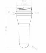 38mm 19gr High Quality Pet Preform