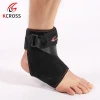 3D Elastic Breathable Adjustable Open Ankle Support Brace Athletic Ankle Wrap Pain Relief Arthritis Protection