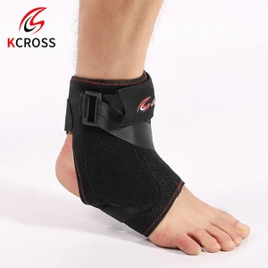 3D Elastic Breathable Adjustable Open Ankle Support Brace Athletic Ankle Wrap Pain Relief Arthritis Protection