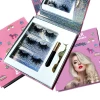 3d girls rose gold custom box wholesale 25Mm strips hot sell eyelashes