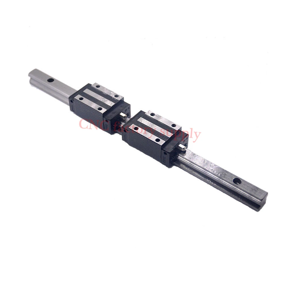 3D print parts CNC machine linear rail slide EGR15mm 750pcs L-794mm with M4 hole thread + 1500pcs EGH15CA block