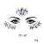 Import 3d Stickers Diamonds Diamond Tattoo Sticker Jewel Glitter Art from China
