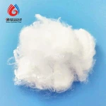 3D white HDPE Polyethylene staple fiber