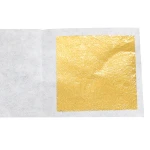 3x3cm FDA  Skin Care Food Decoration Ice Cream Cake Baking Genuine 24K Edible Gold Leaf Foil