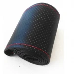 4 colors universal PU leather DIY sewing needlework needle car Steering wheel cover