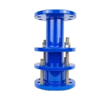 4 inch pn16 flange plumbing pipe fittings ductile iron pipe fitting EN545 expansion joint adapters