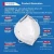 Import 4 Layer FDA CE N95 Respirator in Stock FFP2 Standard 2ply KN95 Face Mask Respirators from China