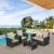 Import 4 Seater  Rattan Outdoor Garden Patio Sofa Factory Price 41.9193 from USA