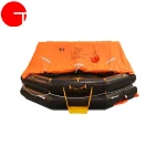 4 to 25 Passagers Self-Inflatable Life Raft for Marine Safety
