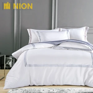400 Thread Count Luxury Sheet Set Home Hotel Embroidery Bed Linen