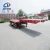 Import 40ft 50ft 60ft gooseneck two tandom flatbed container semi trailer with headboard from China